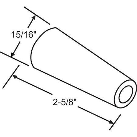Strybuc Patio Door Bumper 2.74in 16-227B